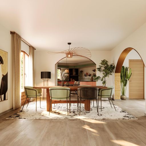 Architecte d'intérieur - salle à manger design